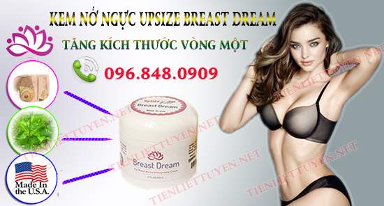 Kem nở ngực Upsize chính hãng